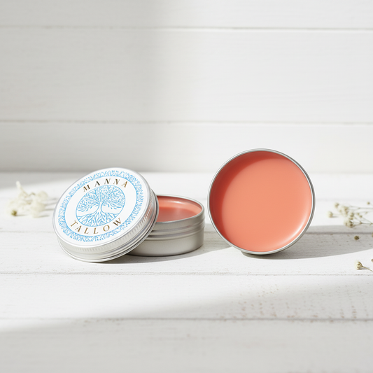 Manna Tallow Blush Balm Make Up 1oz Fandango