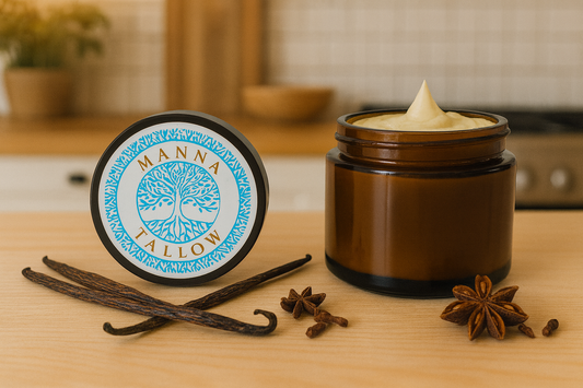 Manna Tallow Whipped Clove & Vanilla 2oz