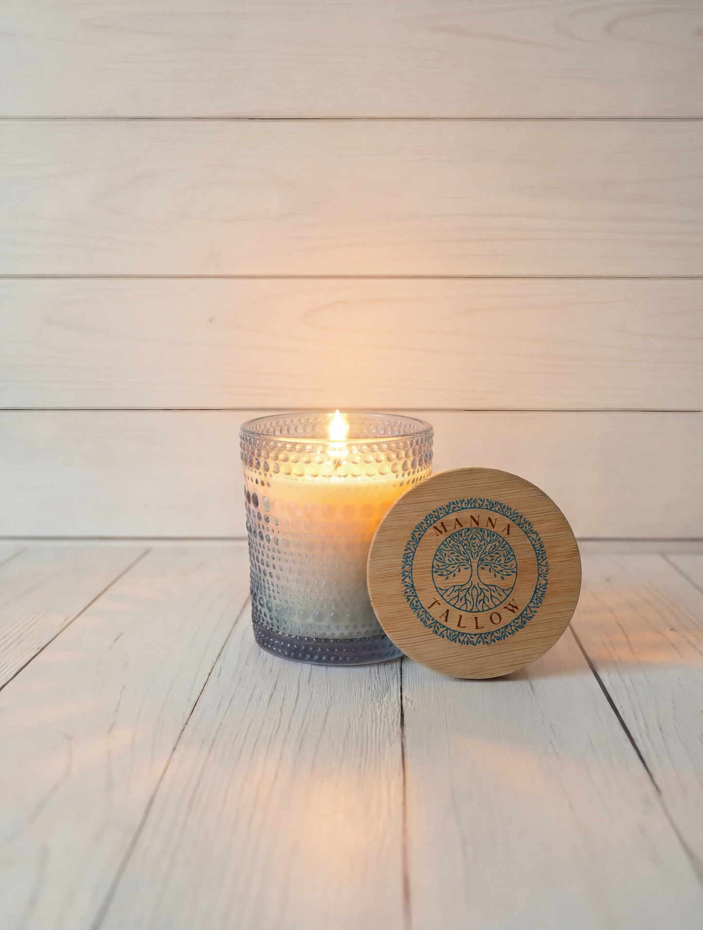 Manna Tallow Candle Hand-Crafted & Poured Artisan Candle – Fruit & Spirit