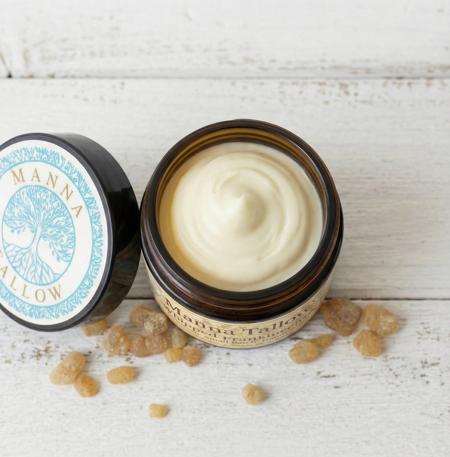 Frankincense Whipped Tallow Moisturizer – Grass-Fed Tallow for Dry & Sensitive Skin