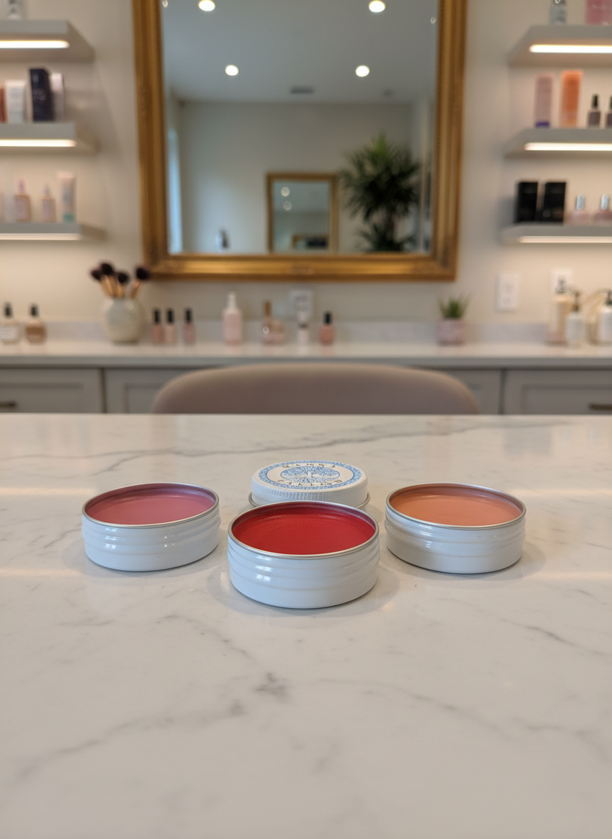 Manna Tallow Blush Balm Make Up 1oz Fandango