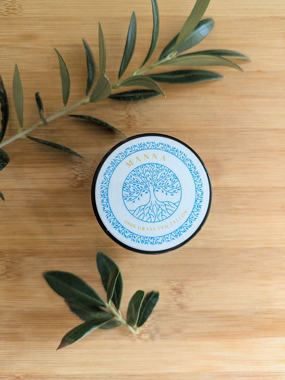 Manna Tallow Whipped Unscented 2oz