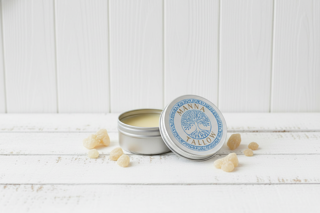 Manna Tallow Balm Frankincense 2oz