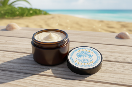 Sun by Manna Tallow - Non Nano Zinc Oxide & Carrot Seed Oil Sunscreen 2 oz