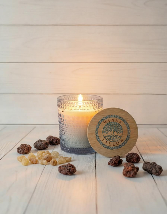 Manna Tallow Glory – Hand-Poured Heirloom Tallow Candle