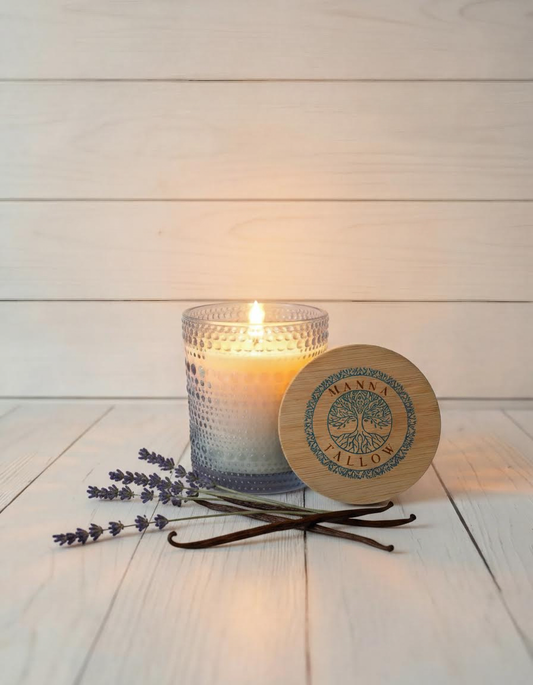 Manna Tallow Candle Hand-Crafted & Poured Artisan Candle – Joyful Bloom