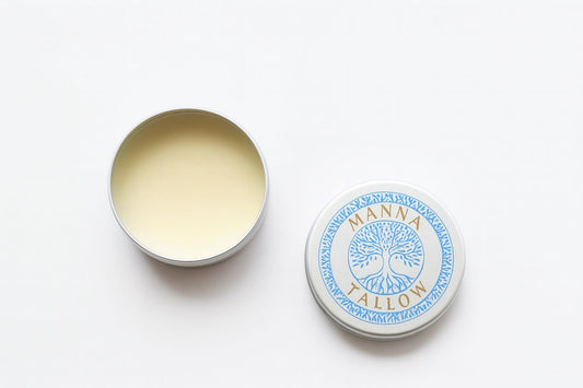 Manna Tallow Beard Balm Cedarwood 2oz