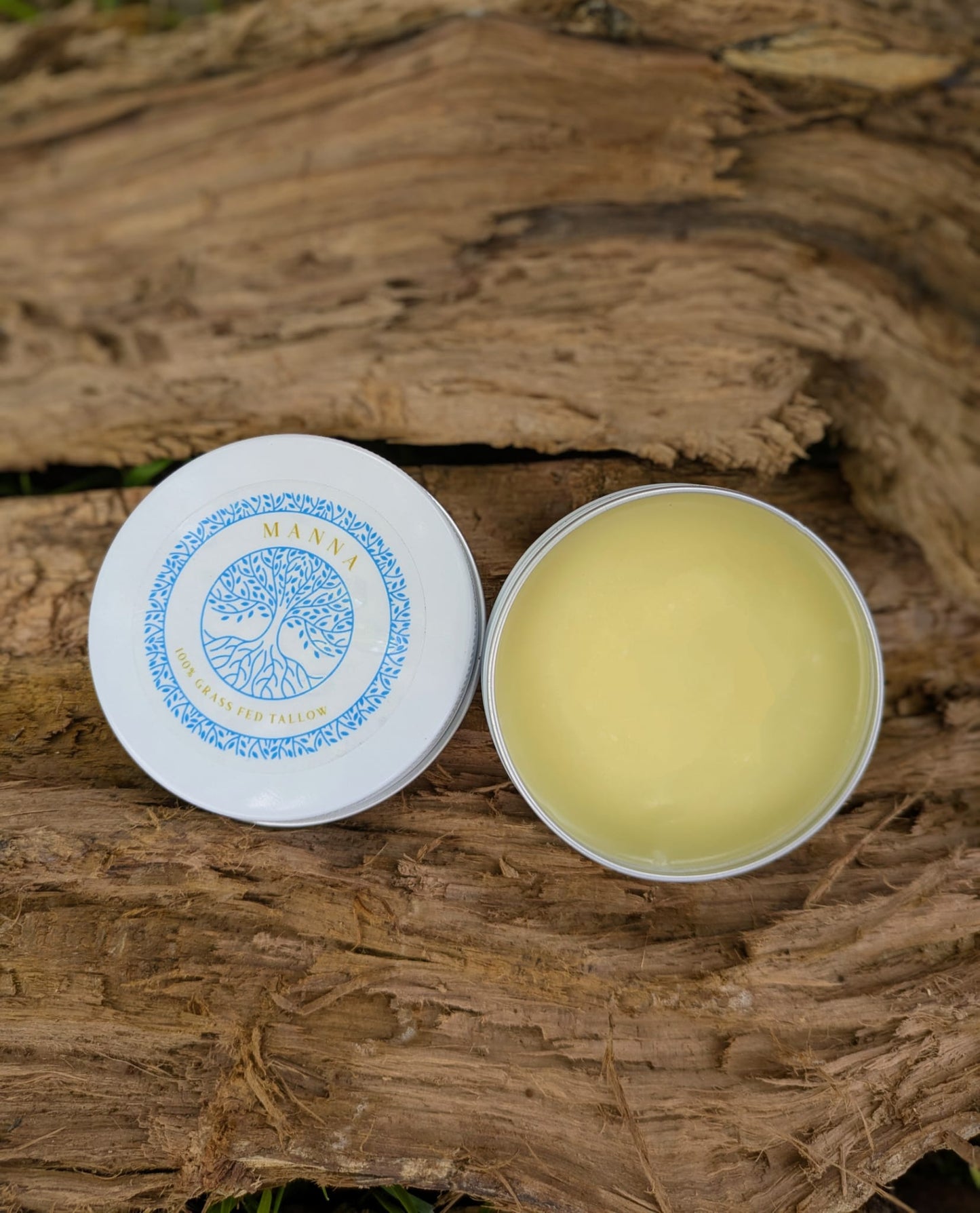 Manna Tallow Beard Balm Cedarwood 2oz