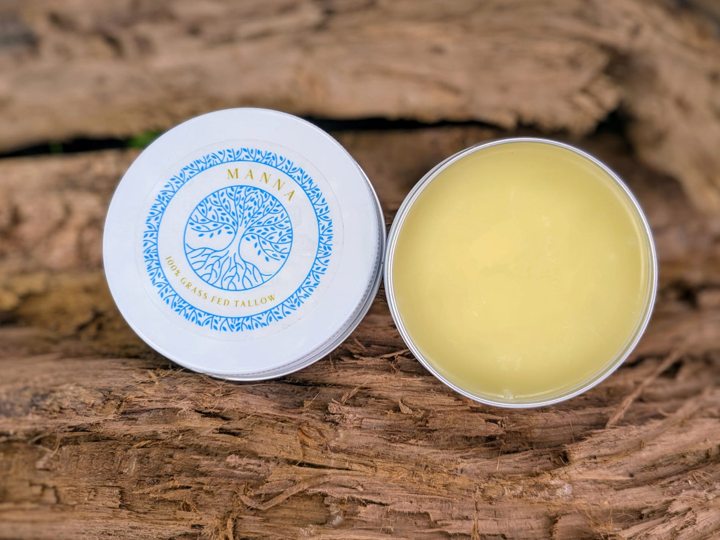 Manna Tallow Beard Balm Cedarwood 2oz
