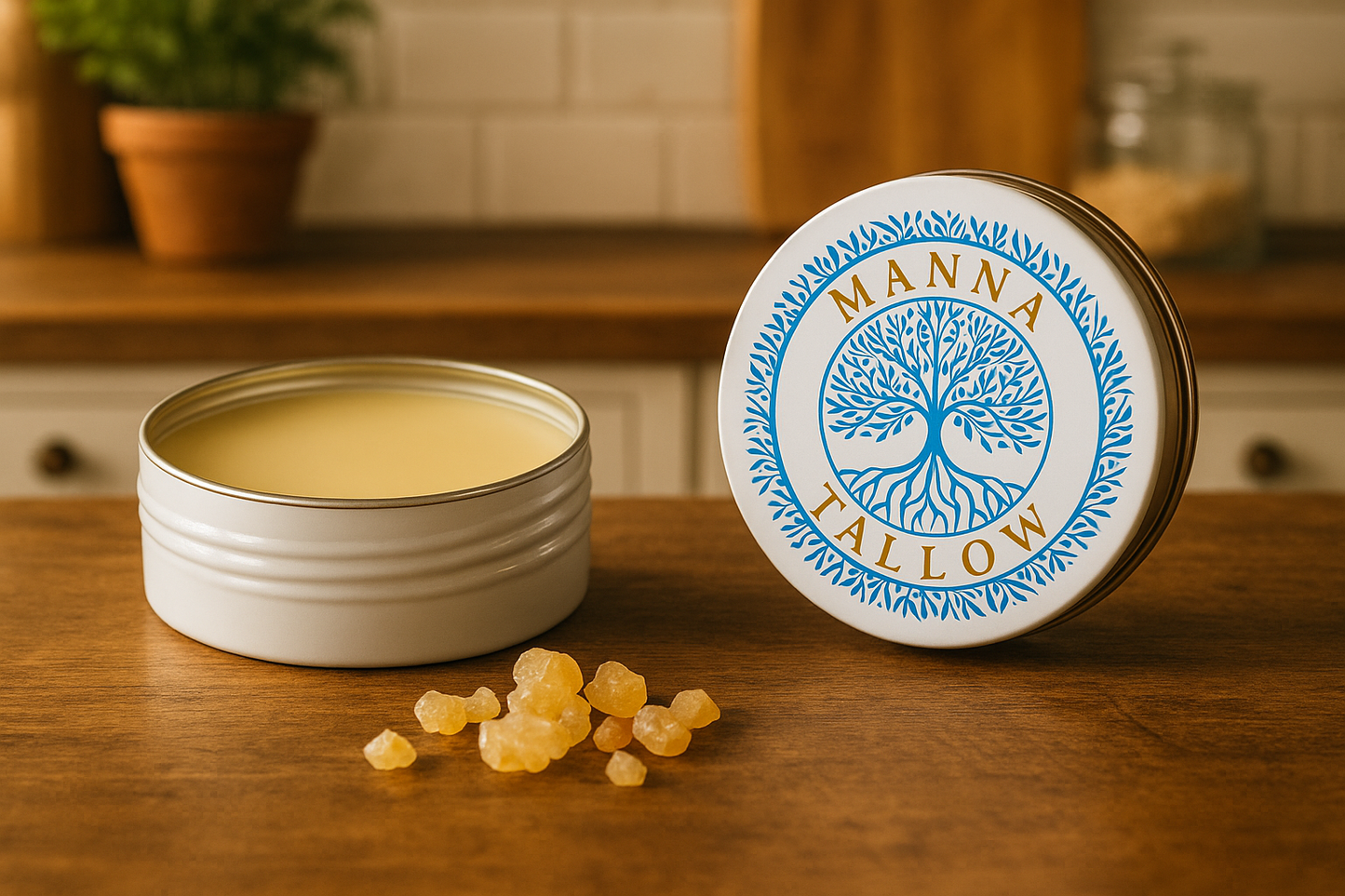 Manna Tallow Balm Frankincense 2oz