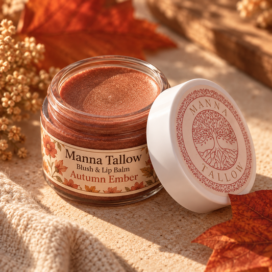Autumn Ember Heirloom Tallow Lip & Blush Balm