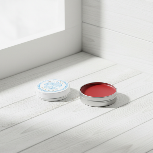 Manna Tallow Blush Balm Make Up 1oz Scarlett