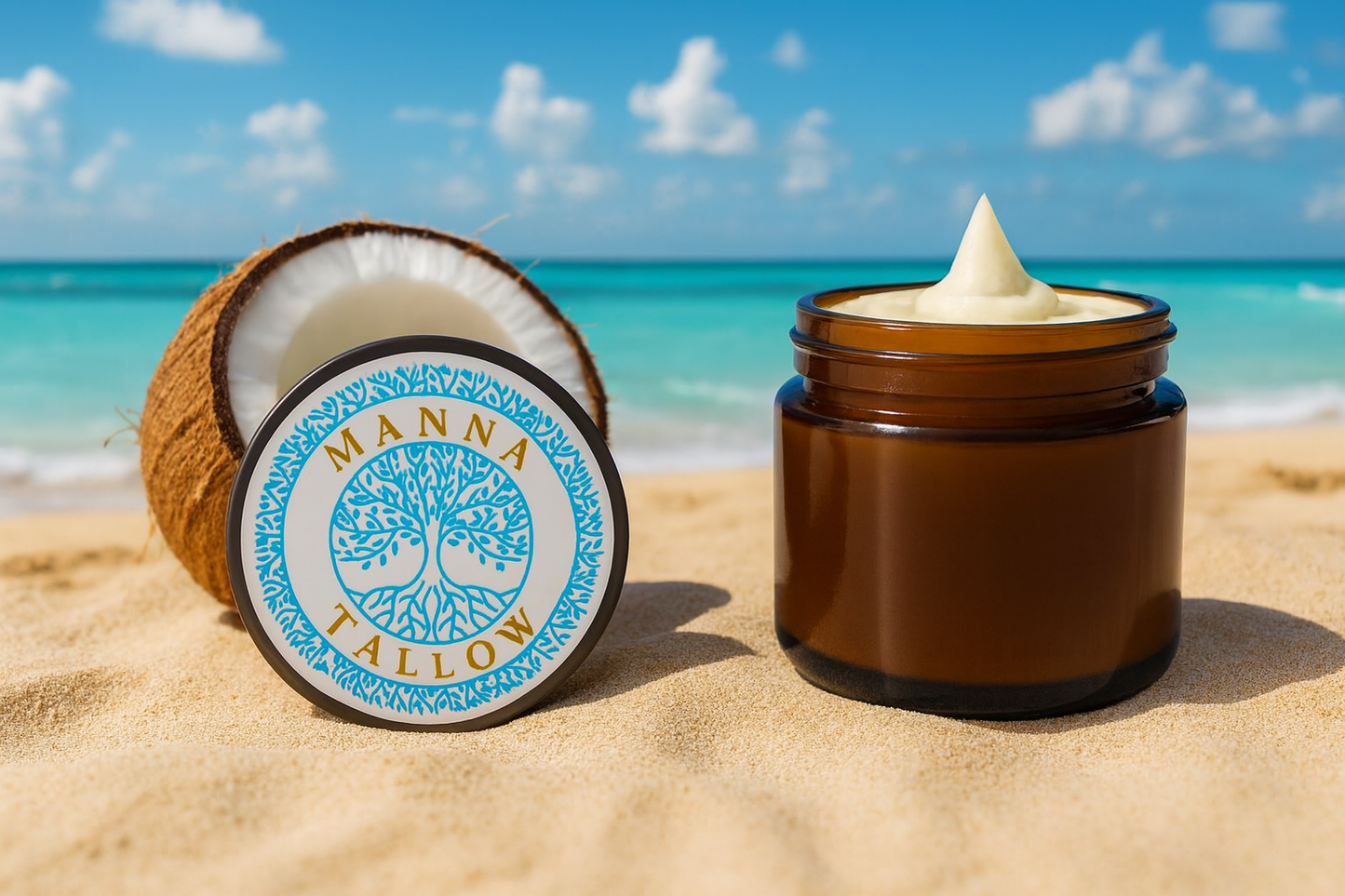 Sun by Manna Tallow - Non Nano Zinc Oxide & Carrot Seed Oil Sunscreen 2 oz
