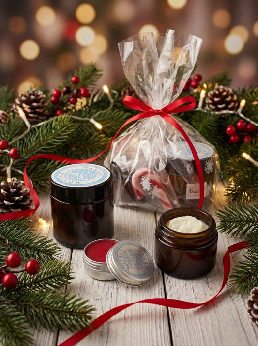 Manna Tallow Christmas Gift Set! (2oz Whipped, 1oz Revive Eye Cream, .5oz Blush)